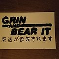 Grin And Bear It - Other Collectable - Grin And Bear It Sticker