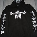 Goatblood - Hooded Top / Sweater - Goatblood - Upon The Throne Of Baphomet  ZIP-Hooded Sweatshirt