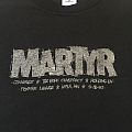 Martyr AD - TShirt or Longsleeve - Martyr AD “first show”