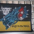 Accept - Patch - Accept "Balls to The Wall" Official patch