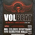 Volbeat - Other Collectable - Beyond Hell / Above Heaven 2011 concert poster