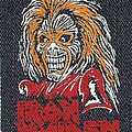 Iron Maiden - Patch - IRON MAIDEN old iron-on denim patch