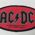 AC/DC - Patch - AC/DC patch - logo, oval shaped.