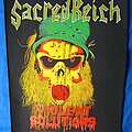 Sacred Reich - Patch - Sacred Reich - Violent Solutions Offical Back Patch