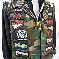 Napalm Death - Battle Jacket - Battle Jacket/Hoodie Combo. Camo, LARGE Napalm Death back patch