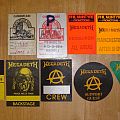 Megadeth - Other Collectable - Megadeth Tour Passes 1986-1990