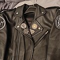 13th Moon - Battle Jacket - 13th Moon Black Metal patch leather jacket