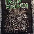 Iron Maiden - Patch - Iron Maiden Green Logo Vintage Patch