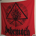 Behemoth - Other Collectable - Behemoth flag (Red Unholy Trinity)