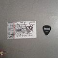 Behemoth - Other Collectable - Behemoth pick and signed ticket stub