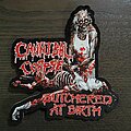 Cannibal Corpse - Patch - Cannibal Corpse - Butchered At Birth lasercut patch