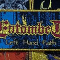 Entombed - Patch - Entombed - Left Hand Path gold glitter strip patch