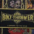 Bolt Thrower - Patch - Bolt Thrower gold border strip patch