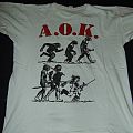 A.O.K. - TShirt or Longsleeve - A.O.K. Tourshirt 87 -89
