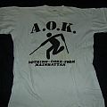 A.O.K. - TShirt or Longsleeve - A.O.K. Tourshirt 87 - 88