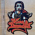 King Diamond - Patch - King Diamond backpatch shape