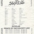 Skyclad - Other Collectable - Skyclad - 1994 tourdates leaflet