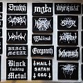 1349 - Patch - Black Metal Embroidered Patch