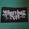 Whoredom Rife - Patch - Whoredom Rife woven Patch