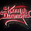 King Diamond - Patch - King Diamond logo patch