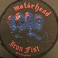 Motörhead - Patch - Motörhead Iron Fist patch