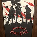 Motörhead - Patch - Back Patch Motörhead Iron Fist