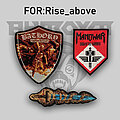 Manowar - Patch - Manowar Bathory patches for Rise_above