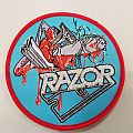 Razor - Patch - RAZOR Violent Restitution Circle Woven Patch