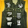 Eyehategod - Battle Jacket - D.I.Y. silk screen printing patches ( Eyehategod / GUT / Cannabis Corpse / Zeke...
