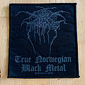 Drak Throne - Patch - Dark Throne "True Norwegian Black metal patch