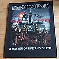 Iron Maiden - Patch - Iron Maiden A Matter of Life and Death Backpatch