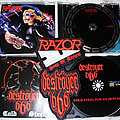 Razor - Tape / Vinyl / CD / Recording etc - Razor Evil Invaders + Destroyer 666 Cold Steel... ( for an Iron Age )