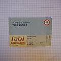 Foreigner - Other Collectable - Foreigner Concert Tickets