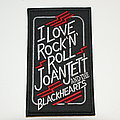 Joan Jett And The Blackhearts - Patch - Joan Jett and the Blackhearts I love rock 'n' roll patch