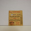 Dokken - Other Collectable - Def Leppard Concert Ticket