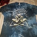 Slayer - TShirt or Longsleeve - Slayer triangle demon all over print