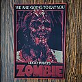 Horror - Patch - Horror LUCIO FULCI Zombie Woven Back Patch
