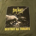 Dying Fetus - TShirt or Longsleeve - *SOLD* Dying Fetus destroy all threats green shirt