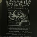 Order From Chaos - Other Collectable - Order from chaos - plateu of invincibility 10" LP flyer