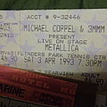 Metallica - Other Collectable - Metallica - 1993 ticket , Melbourne , Australia