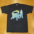 Death - TShirt or Longsleeve - Death - Spiritual Healing Blue Logo 1990