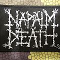 Napalm Death - Patch - Napalm Death - logo patch - got from tour merch table