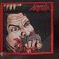 Anthrax - Patch - Anthrax fist full of metal custom patch