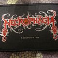 Necrophagia - Patch - Necrophagia logo patch - 2003