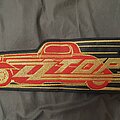 ZZ Top - Patch - ZZ Top - Large  eliminator car shaped patch with GOLD stiching