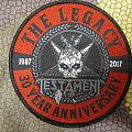 Testament - Patch - Testament - The legacy - 30 year anniversary - circle patch