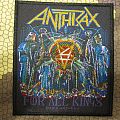 Anthrax - Patch - Anthrax - for all kings patch