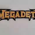 Megadeth - Patch - Megadeth log strip