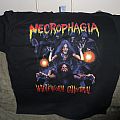 Necrophagia - TShirt or Longsleeve - Necrophagia white worm cathedral  xl  new