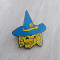 Black Magick SS - Pin / Badge - Black Magick SS Witch Pin (Swedish Flag Colours)